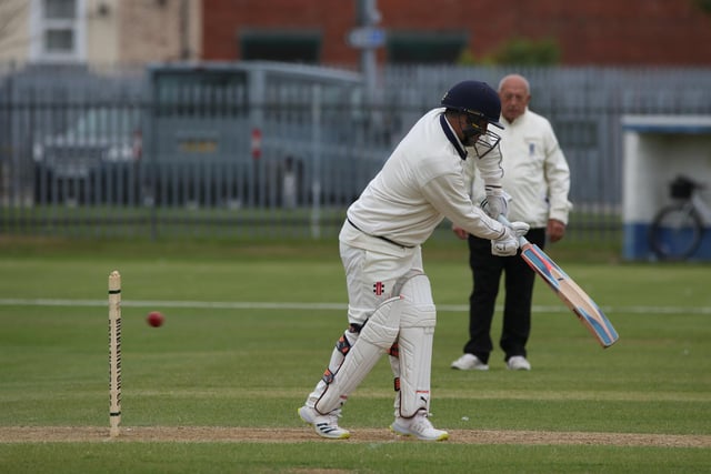 Staithes in batting action at Bridlington 2nds