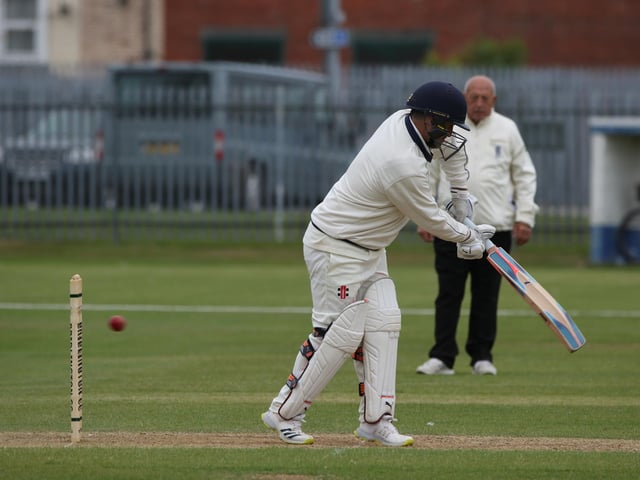 Staithes in batting action at Bridlington 2nds