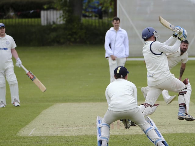 Snainton's Rob Holt goes on the attack