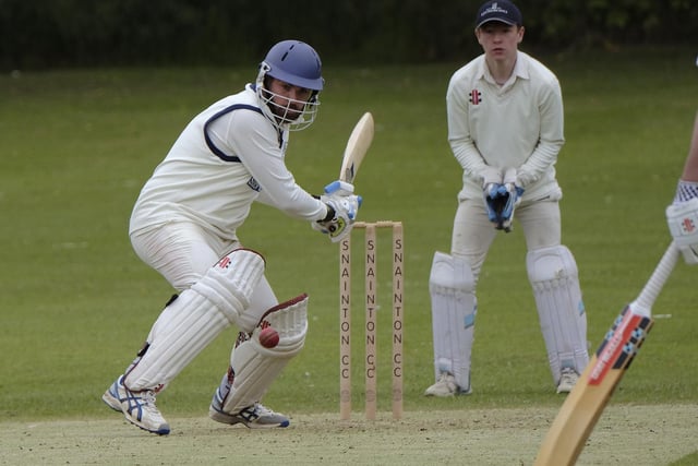 Rob Holt looks to get among the runs for Snainton