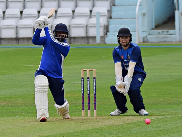 Elsecar batter Tanzeel Ali hits 60