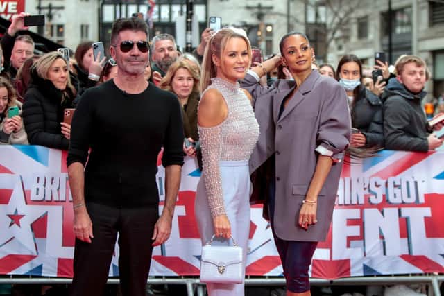 Britain's Got Talent judges - Simon Cowell, Amanda Holden and Alesha Dixon. Photo: Getty Images