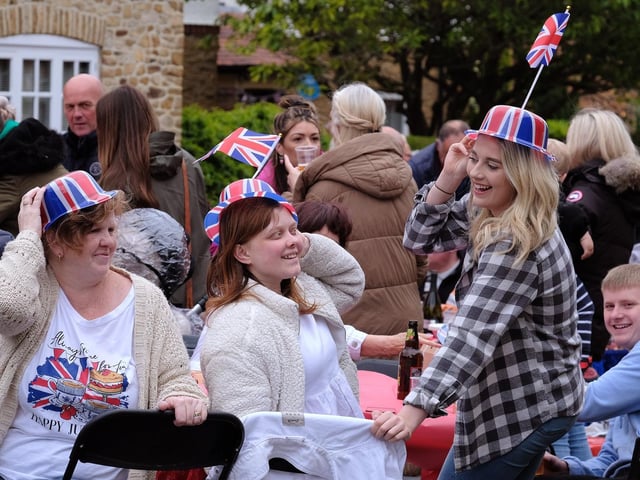 Jubilee party fun in Scalby.