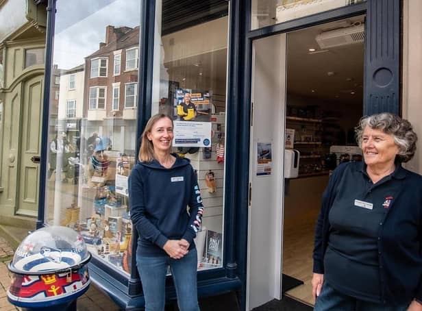 Bridlington RNLI shop launches appeal to attract new volunteers. Photo: Mike Milner/RNLI
