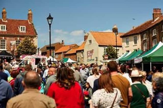 Thousands of visitors flocked to Malton's Food Lovers Festival