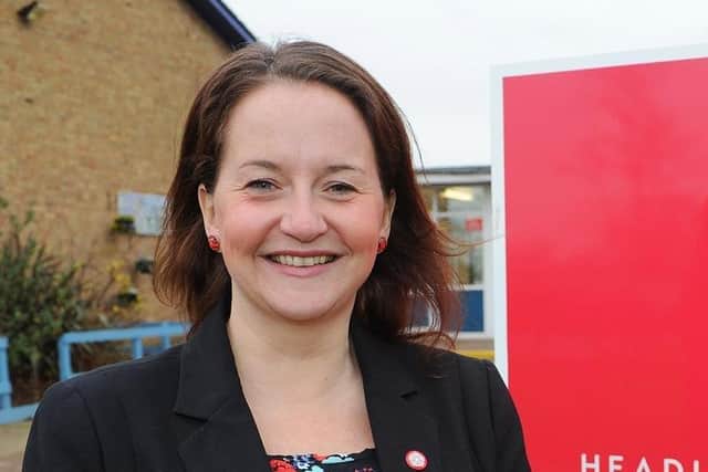 Headlands School headteacher Sarah Bone.