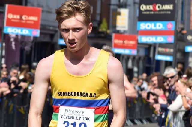 Jackson Smith was named Junior Athlete of the Year for Scarborough AC