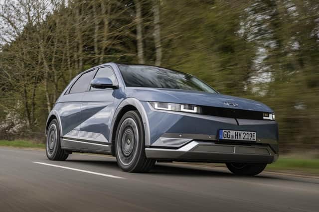 The Ioniq 5 is striking in appearance