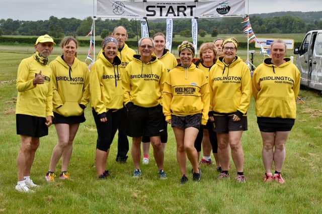 The Bridlington Road Runners who took part in the Top of the Wolds 10K
Photo by TCF Photography
