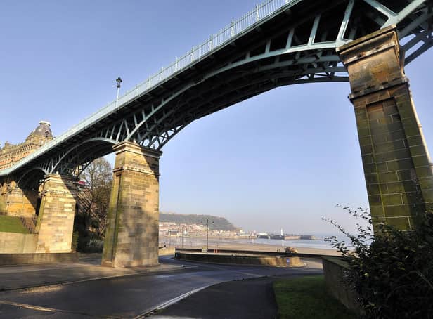 A person in distress has been brought to safety after an incident on Scarborough’s Spa Bridge.