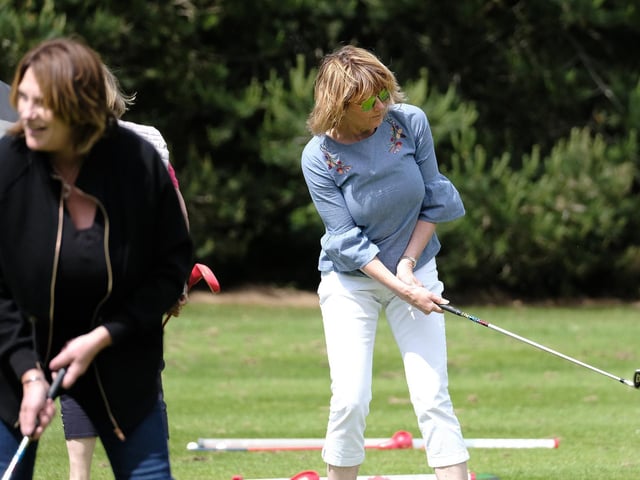 Teeing off