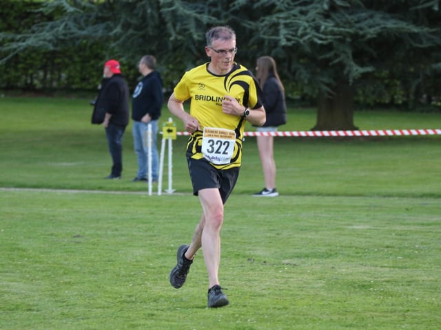 Action from the Sledmere Sunset Trail 10k race