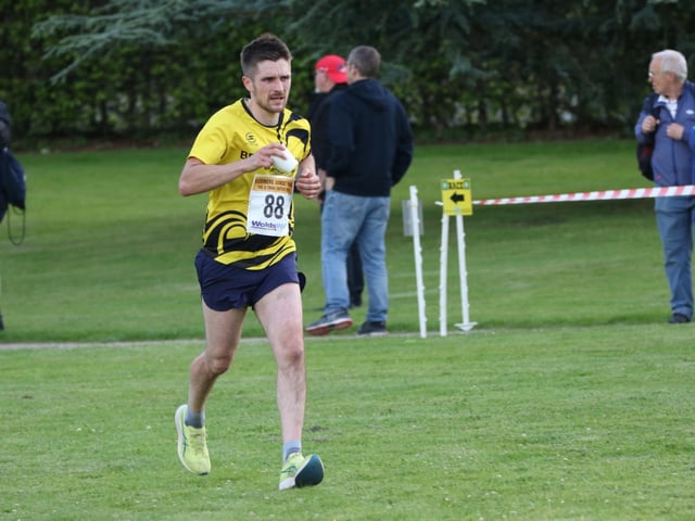 Action from the Sledmere Sunset Trail 10k race