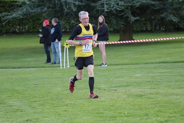 Action from the Sledmere Sunset Trail 10k race