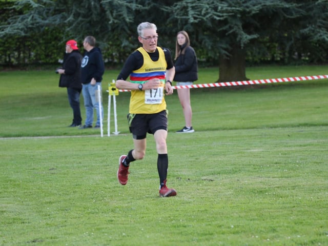 Action from the Sledmere Sunset Trail 10k race