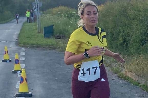 Bridlington Road Runner Laura Nurse in action at Sproatley