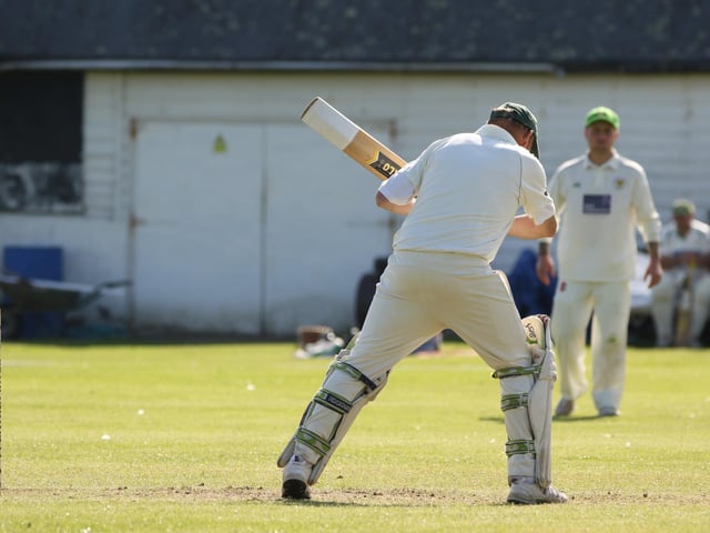 Bridlington CC 3rds in batting action