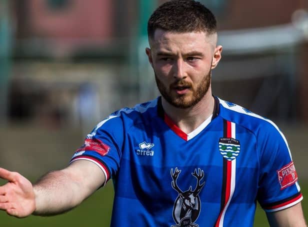 Former England youth international Bradley Fewster signs new one-year contract with Whitby Town