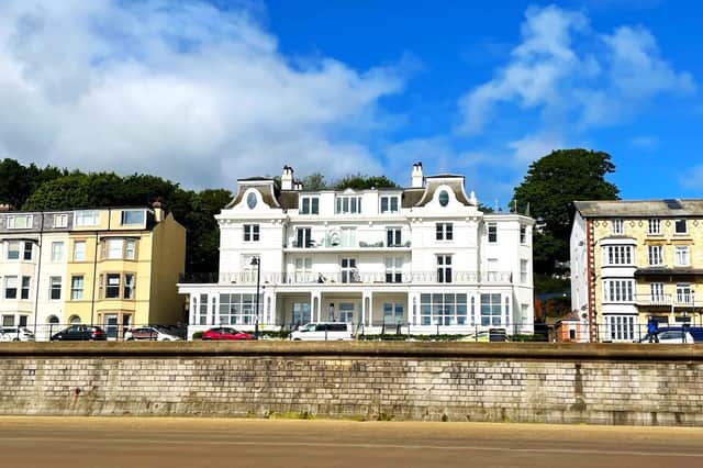 The apartment within Ackworth House, The Beach, Filey, is priced at £1,000,000.