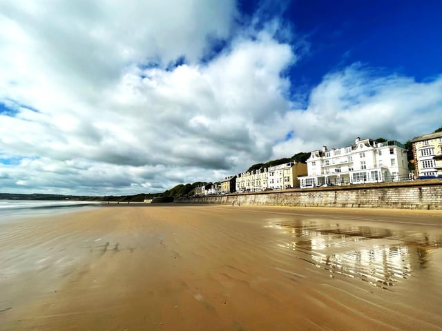 Filey has one of the finest beaches in the UK, stretching for miles along the North Yorkshire coastline.