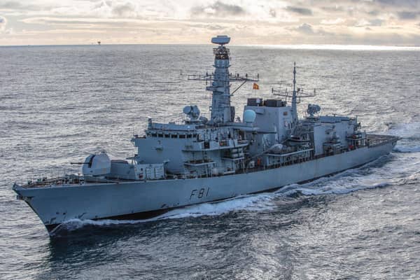 HMS Sutherland, one of 13 Type 23 Duke Class Frigates in the Royal Navy fleet. (Photo: ©MOD Crown Copyright)