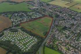 Barratt Homes is behind the proposals for 96 properties next to Cayton Village Caravan Park.