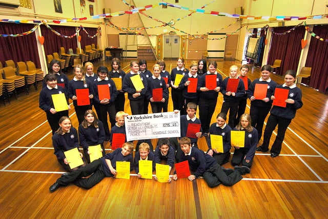 At the Eskdale School sponsored readathon pupils raise over £700 for charity.
