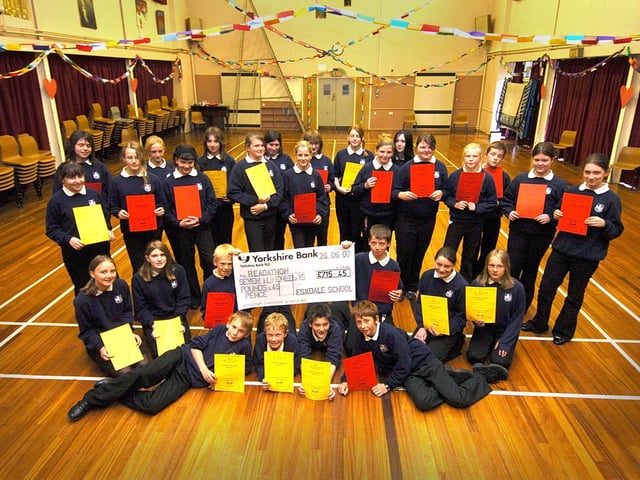 At the Eskdale School sponsored readathon pupils raise over £700 for charity.