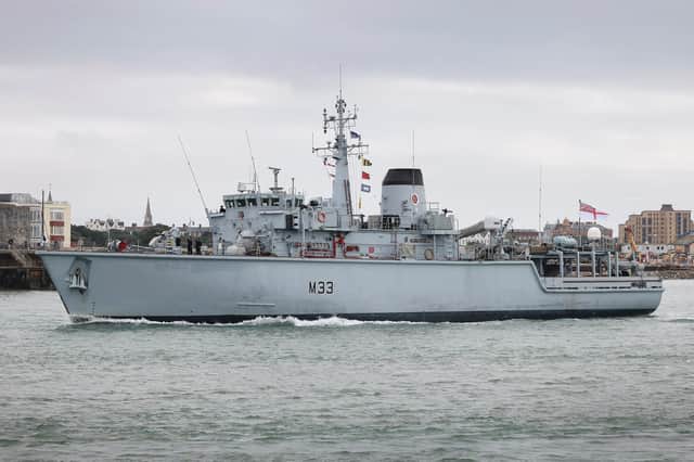 HMS Brocklesby will take on a special ceremonial role as part of the celebrations. (Photo: © MOD and Crown Copyright)