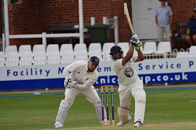 Scarborough CC 2nds batsman Prince Bedi smashed a superb 187 at home to South Holderness

Photos by Simon Dobson