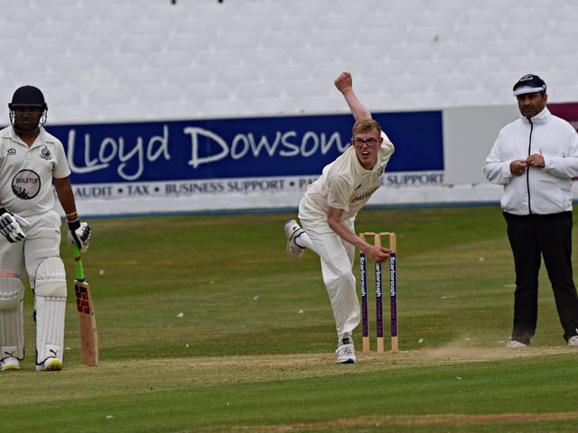 Luke Riley took 3-78 for South Holderness