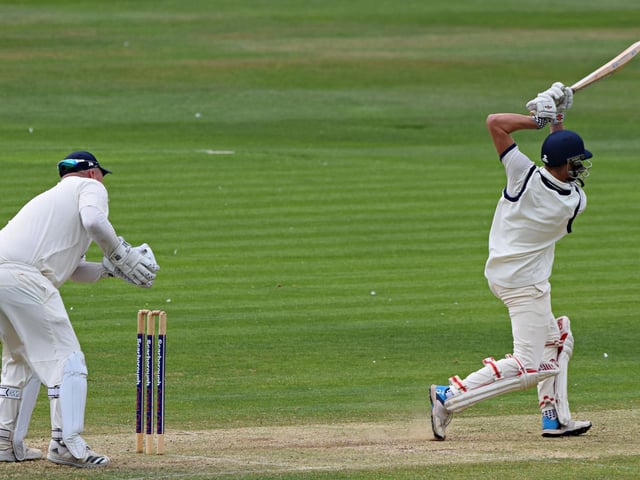 Action from Scarborough CC 2nds v South Holderness CC