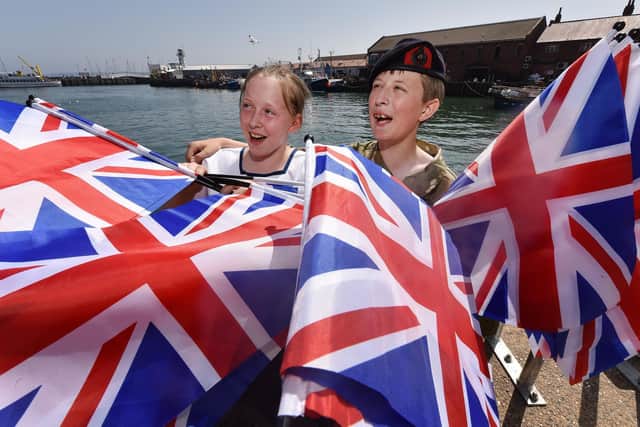 Scarborough's Armed Forces Day celebrations before the Covid-19 pandemic.