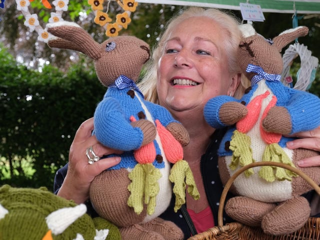 Babs Binder sells some cuddly favourites.
