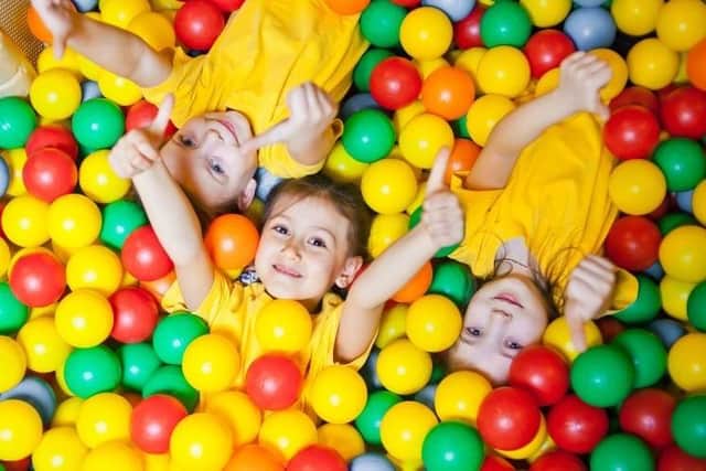 Most under-5s do not need much encouragement to play. Photo: Heart Research UK