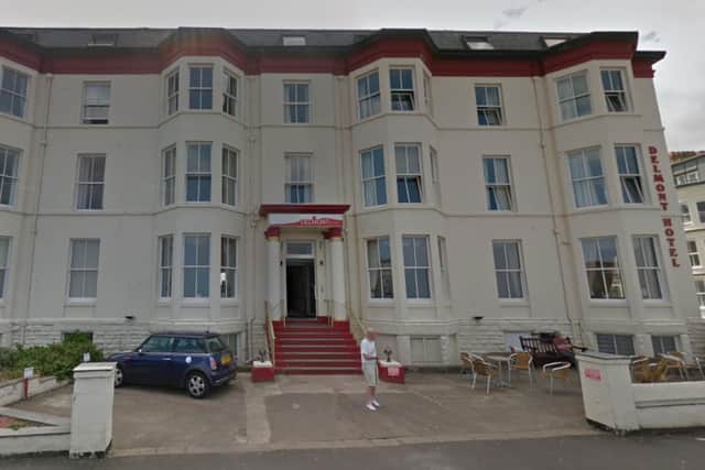 Scarborough's Delmont Hotel.