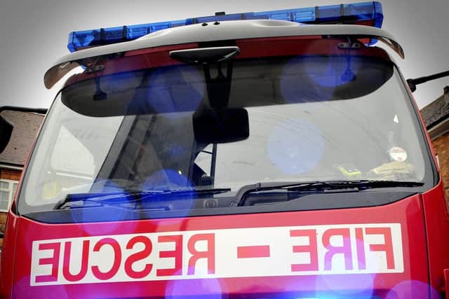 Firefighters on the coast were called to several incidents over the weekend.