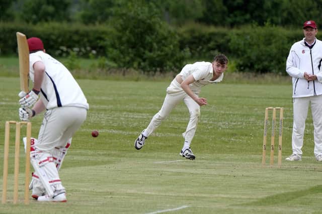Flamborough bowl to Scarborough Rugby Club