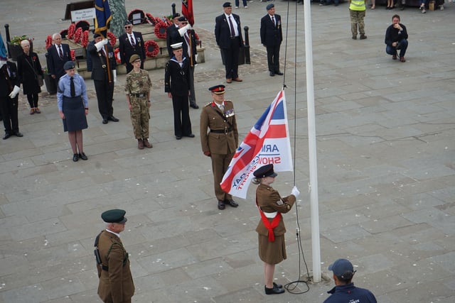 The raising of the Armed Forces flag.
#TheBlackRats #ArmedForcesDay2022