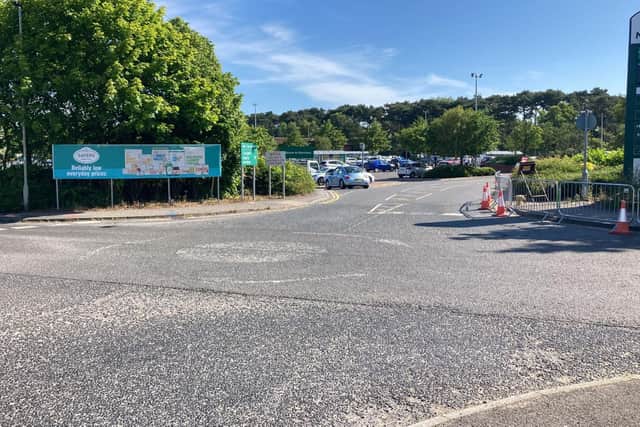 The mini-roundabout could soon have a new filter lane in a bid to alleviate congestion.