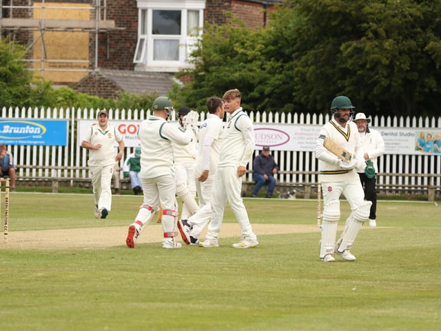 Bridlington CC take a Folkton & Flixton CC wicket