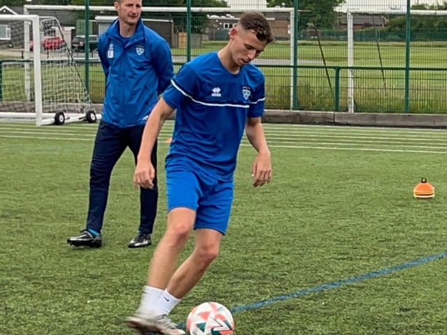 Whitby Town FC return to training