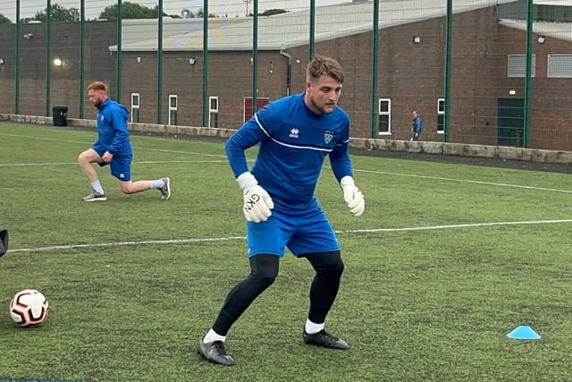 Whitby keeper Shane Bland back in training