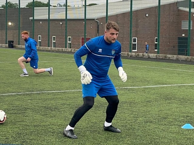Whitby keeper Shane Bland back in training