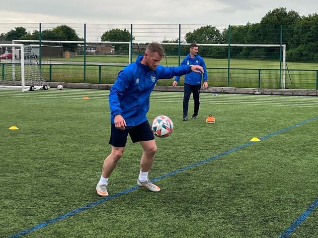 Whitby Town FC return to training