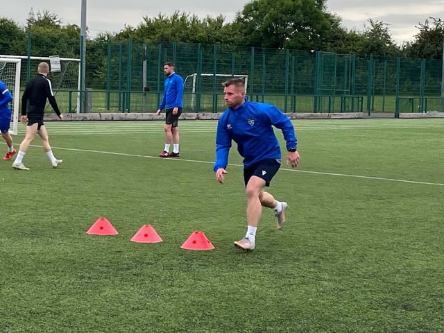 The Blues in training