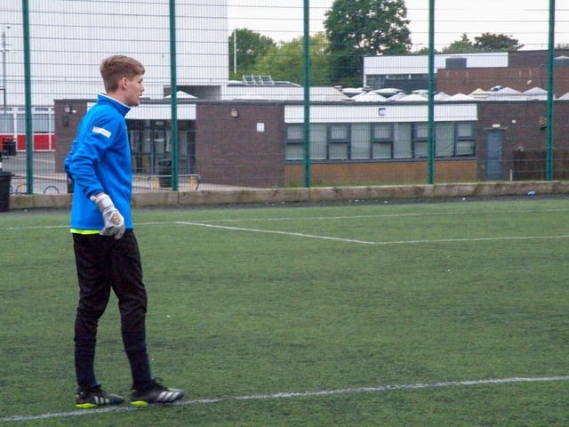 Keeper George Scaife