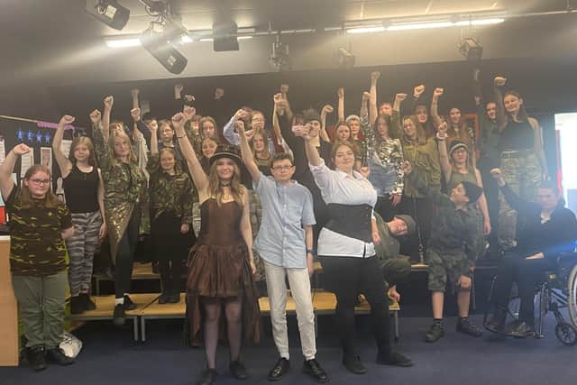 Bridlington School pupils have been busy rehearsing since January and the school is hoping the town’s residents will support the Joseph and the Technicolor Dreamcoat production at the Spa. Photo submitted