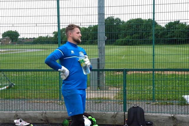 Whitby Town keeper Shane Bland is eyeing a promotion push next season