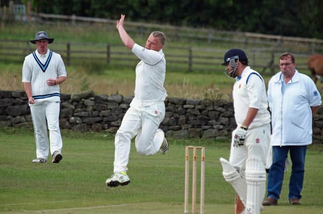 Will Warwick in action for Ravenscar